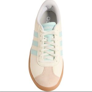 Adidas  VL Court Base Sneakers - Leather NWT colorway-mint   Size 7.5 w